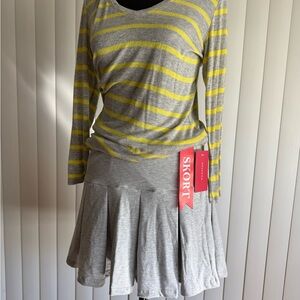 Rampage Gray Skort Large